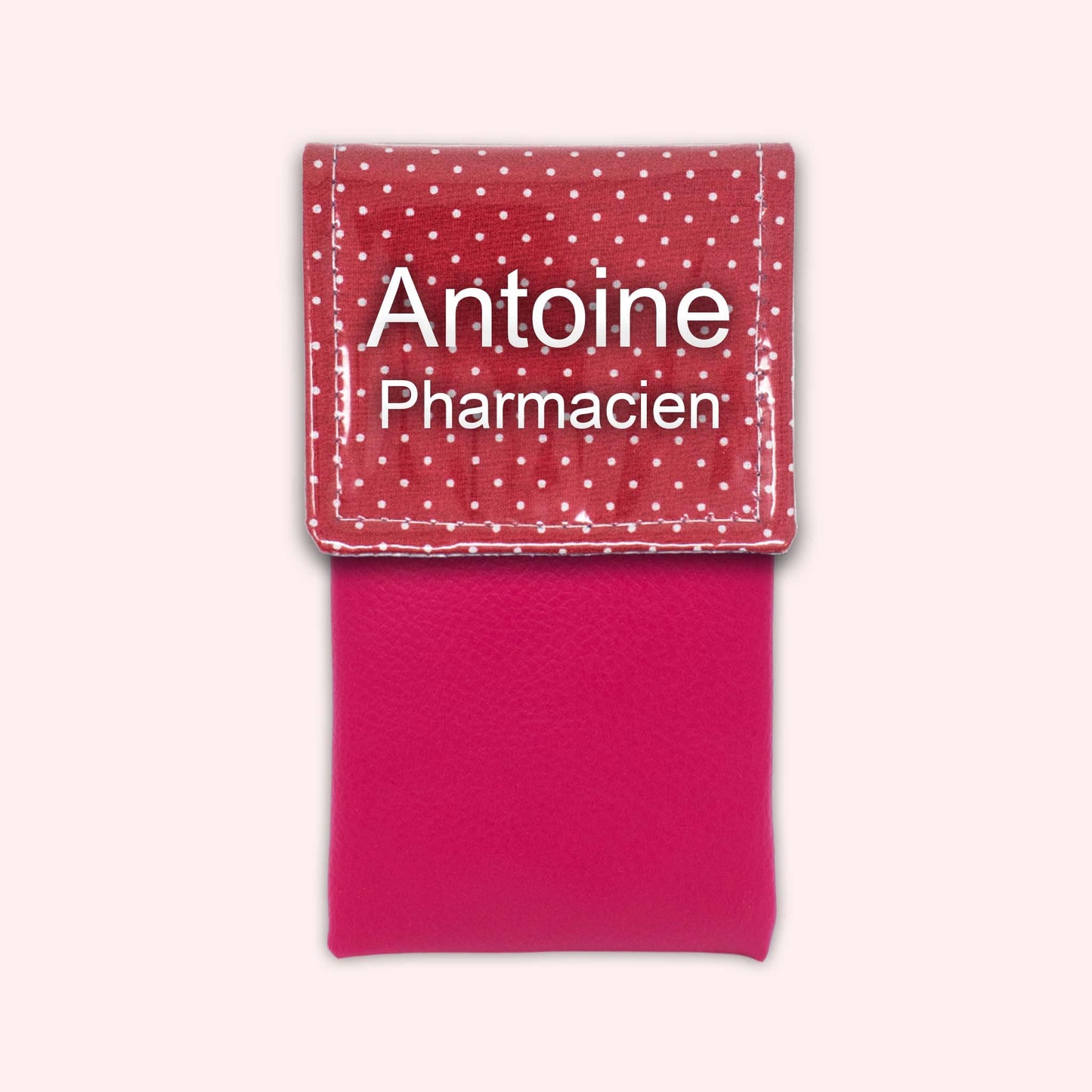 Red Polka Dot Magnetic Pouch