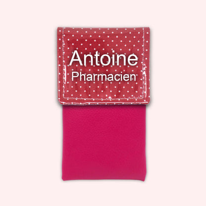 Red Polka Dot Magnetic Pouch