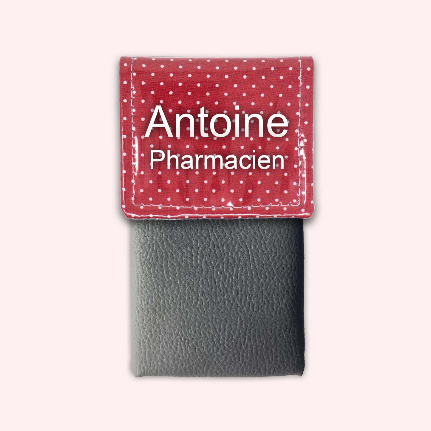 Red Polka Dot Magnetic Pouch