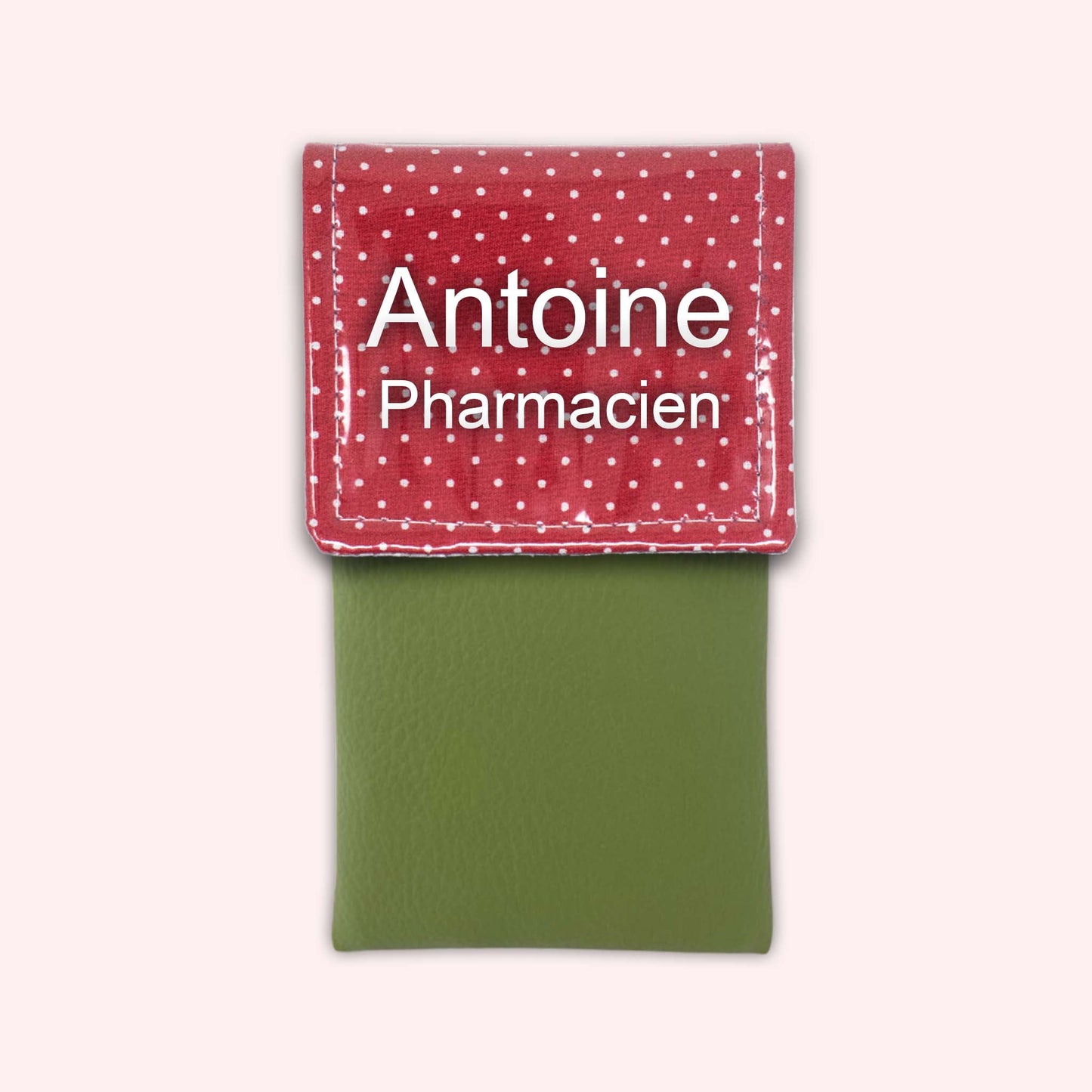 Red Polka Dot Magnetic Pouch