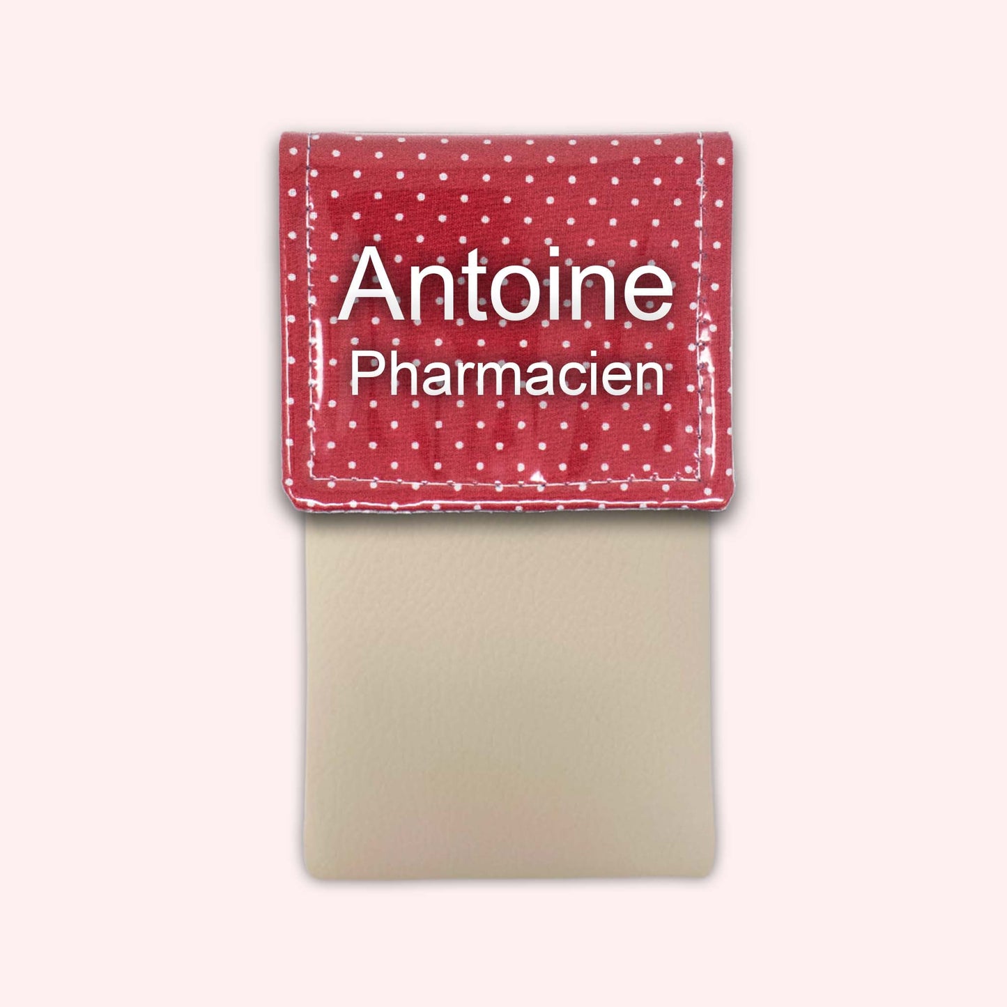 Red Polka Dot Magnetic Pouch