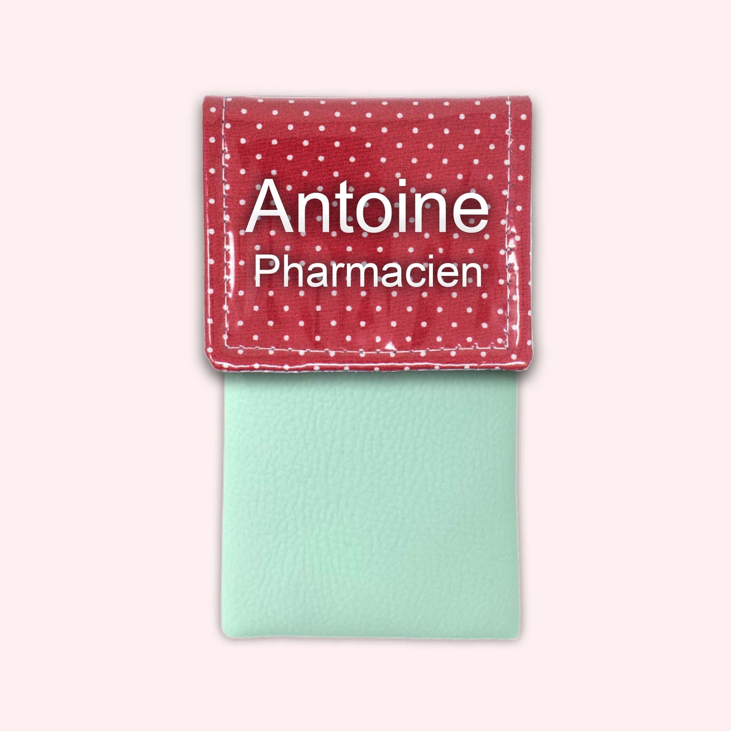 Red Polka Dot Magnetic Pouch