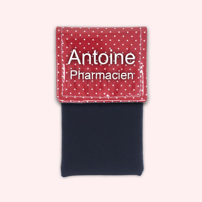 Red Polka Dot Magnetic Pouch