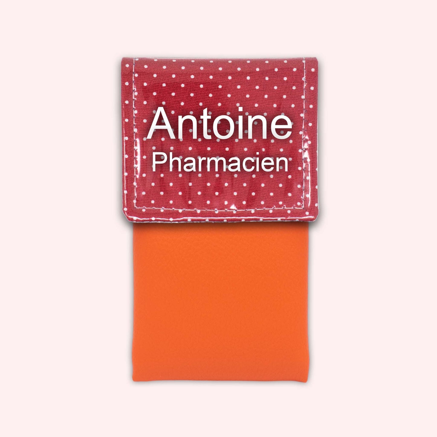 Red Polka Dot Magnetic Pouch