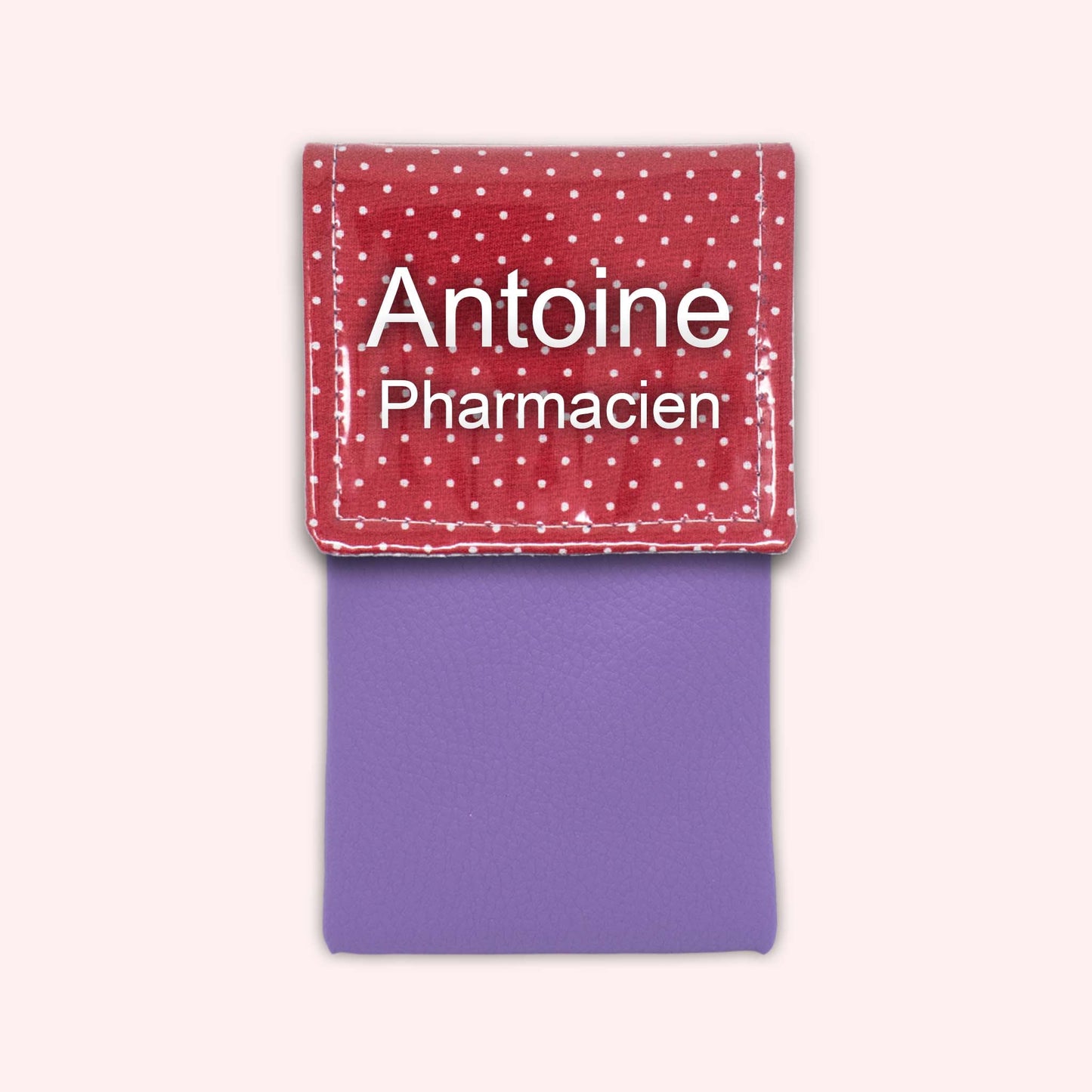 Red Polka Dot Magnetic Pouch
