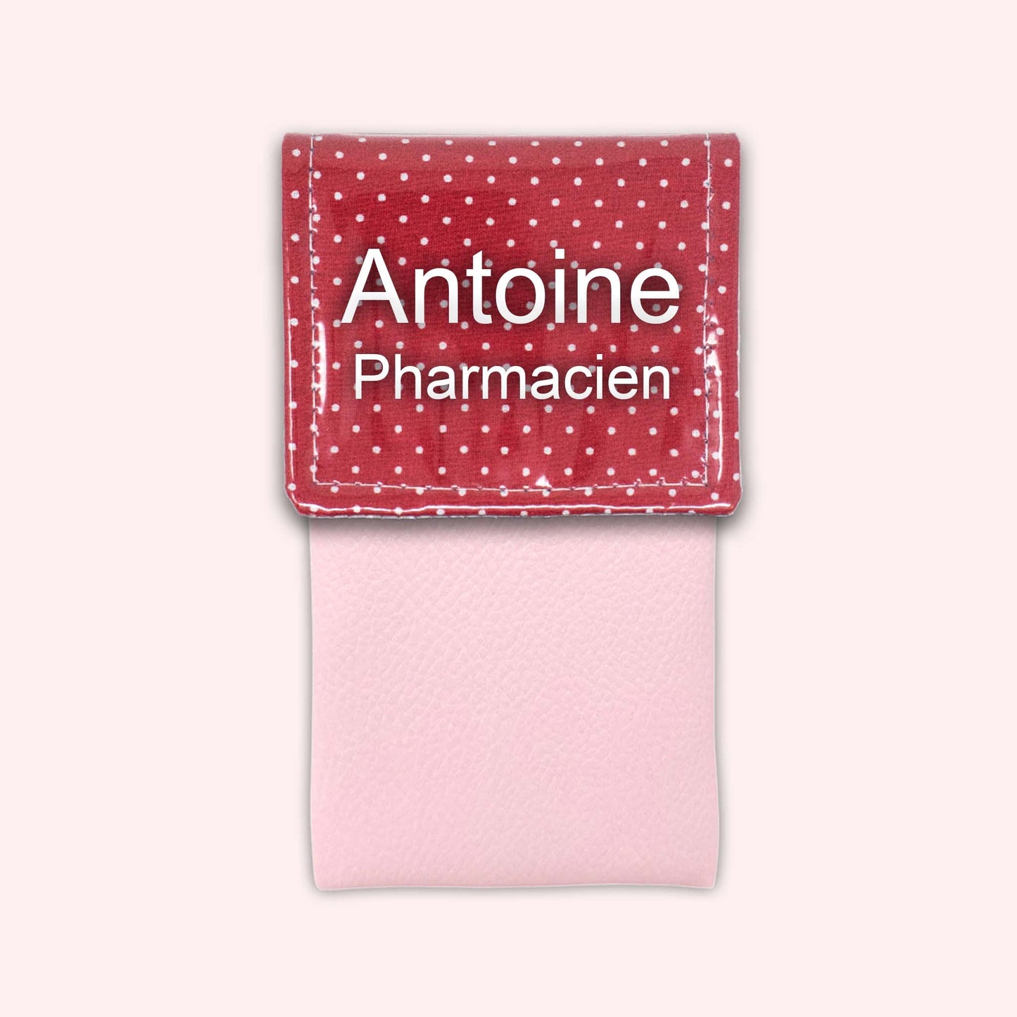 Red Polka Dot Magnetic Pouch