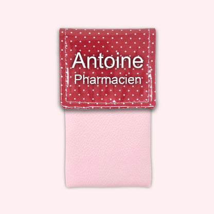 Red Polka Dot Magnetic Pouch