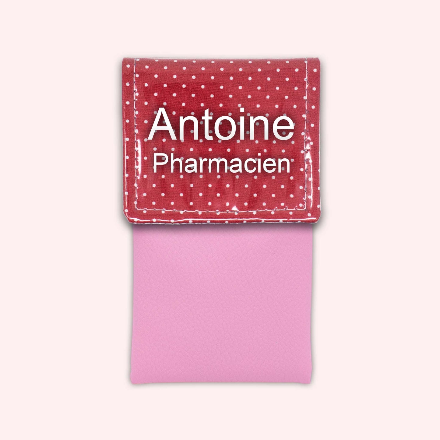 Red Polka Dot Magnetic Pouch
