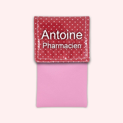 Red Polka Dot Magnetic Pouch