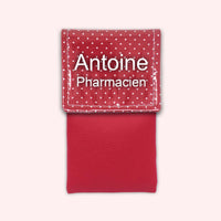 Pochette aimantée Rouge Petits Pois