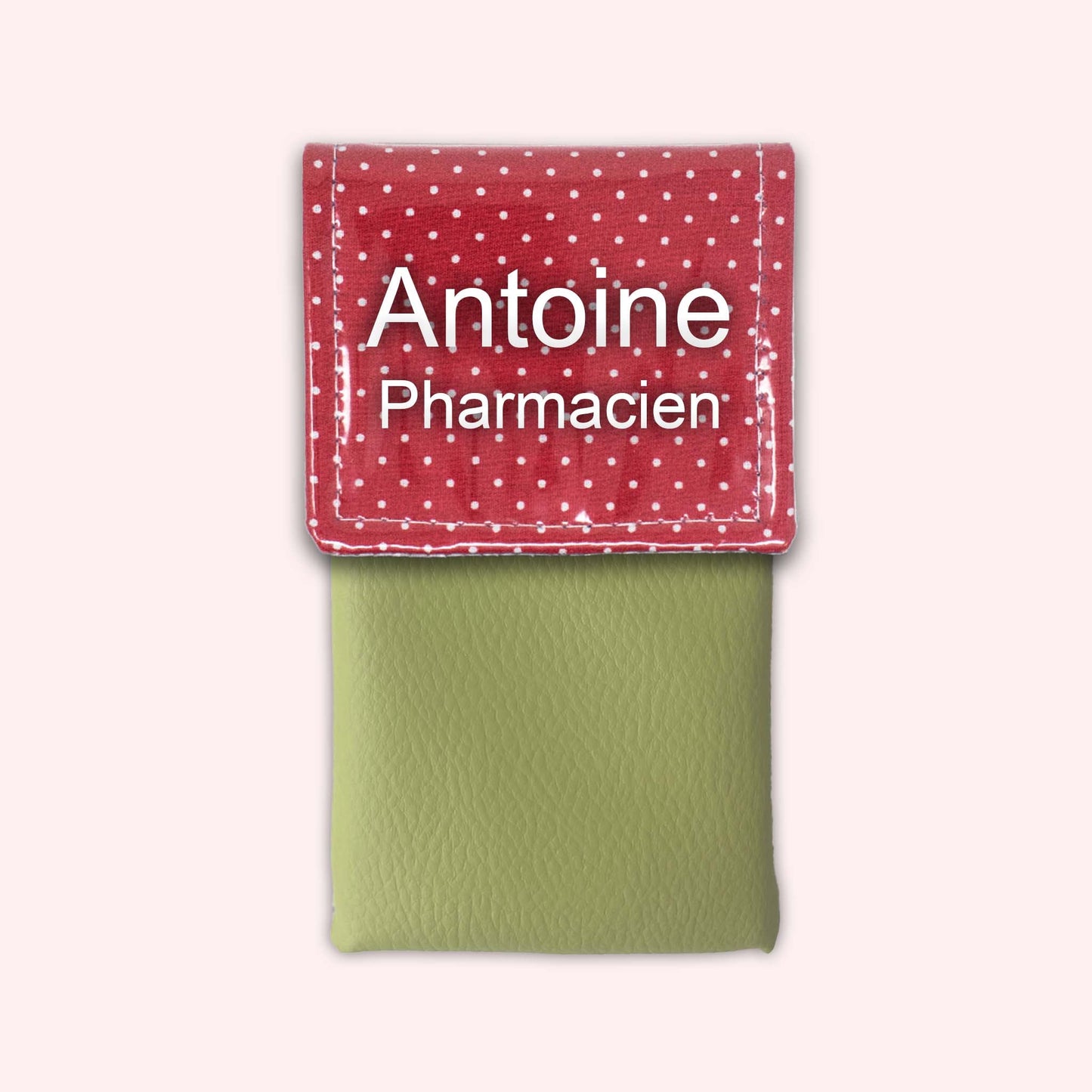 Red Polka Dot Magnetic Pouch