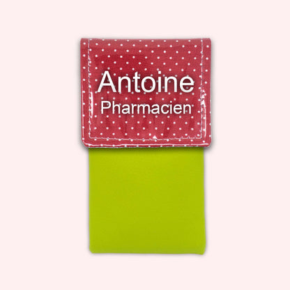 Red Polka Dot Magnetic Pouch