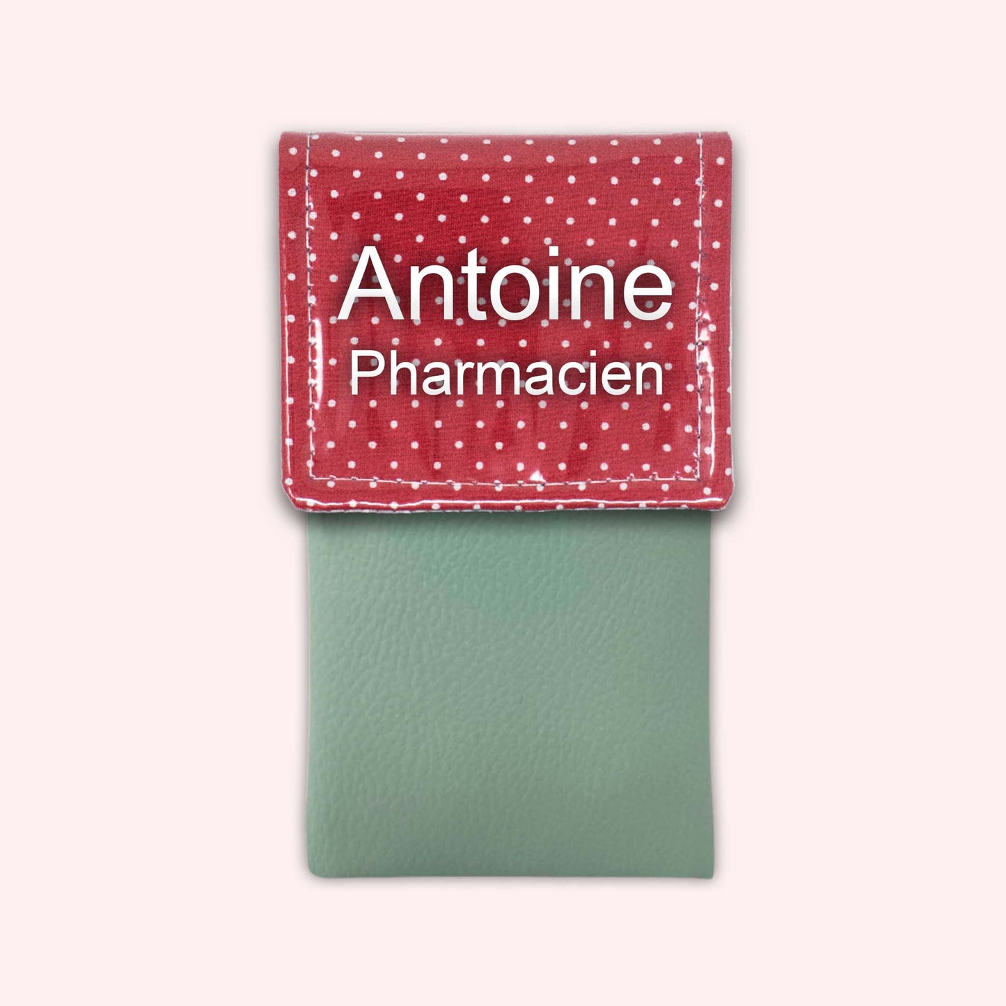 Red Polka Dot Magnetic Pouch