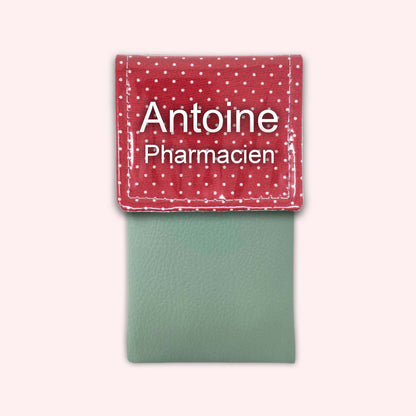 Red Polka Dot Magnetic Pouch