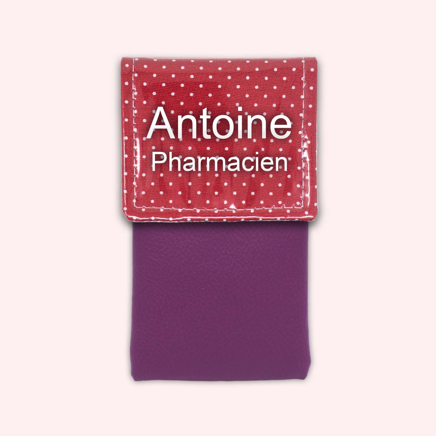 Red Polka Dot Magnetic Pouch
