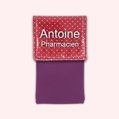 Red Polka Dot Magnetic Pouch