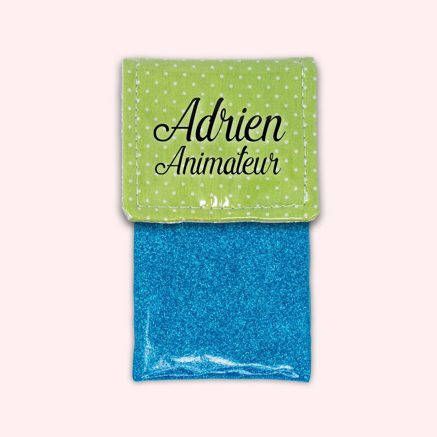 Pochette aimantée Vert Petits Pois