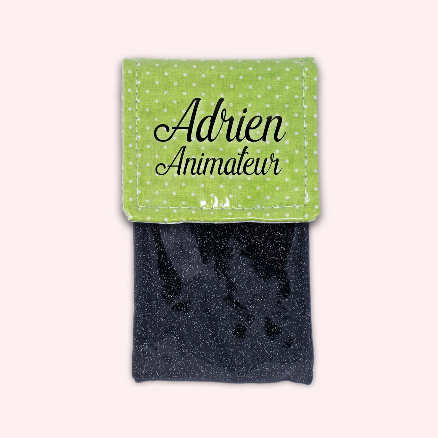 Pochette aimantée Vert Petits Pois