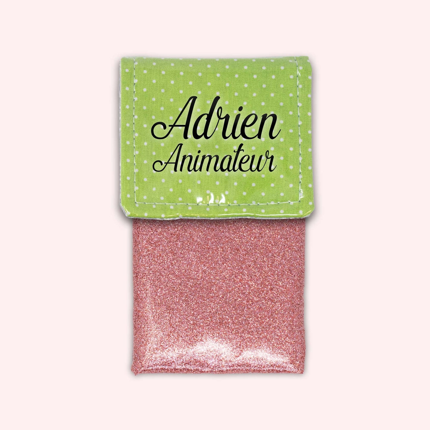 Pochette aimantée Vert Petits Pois