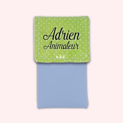 Pochette aimantée Vert Petits Pois