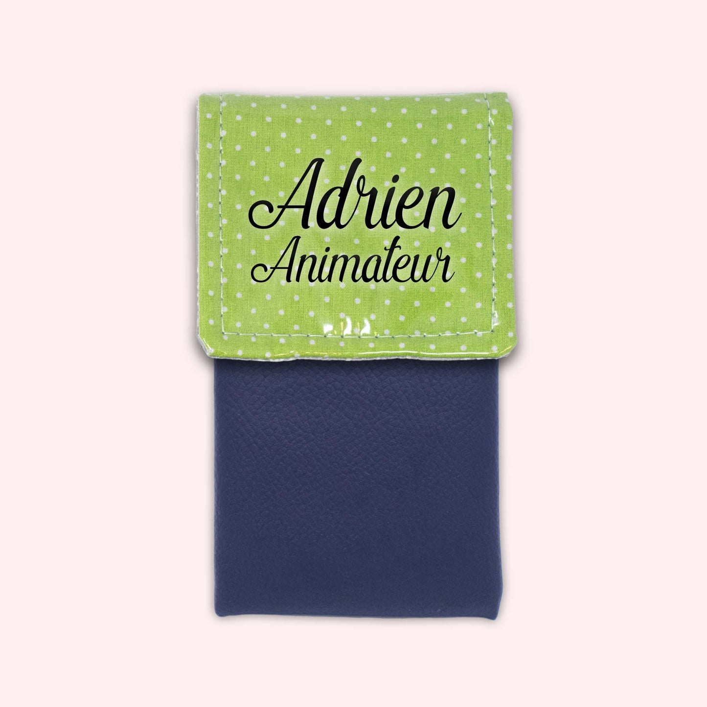 Pochette aimantée Vert Petits Pois