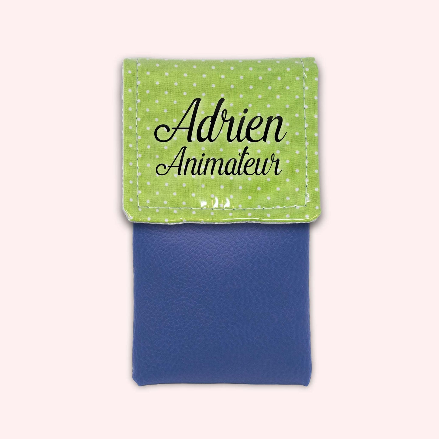 Pochette aimantée Vert Petits Pois