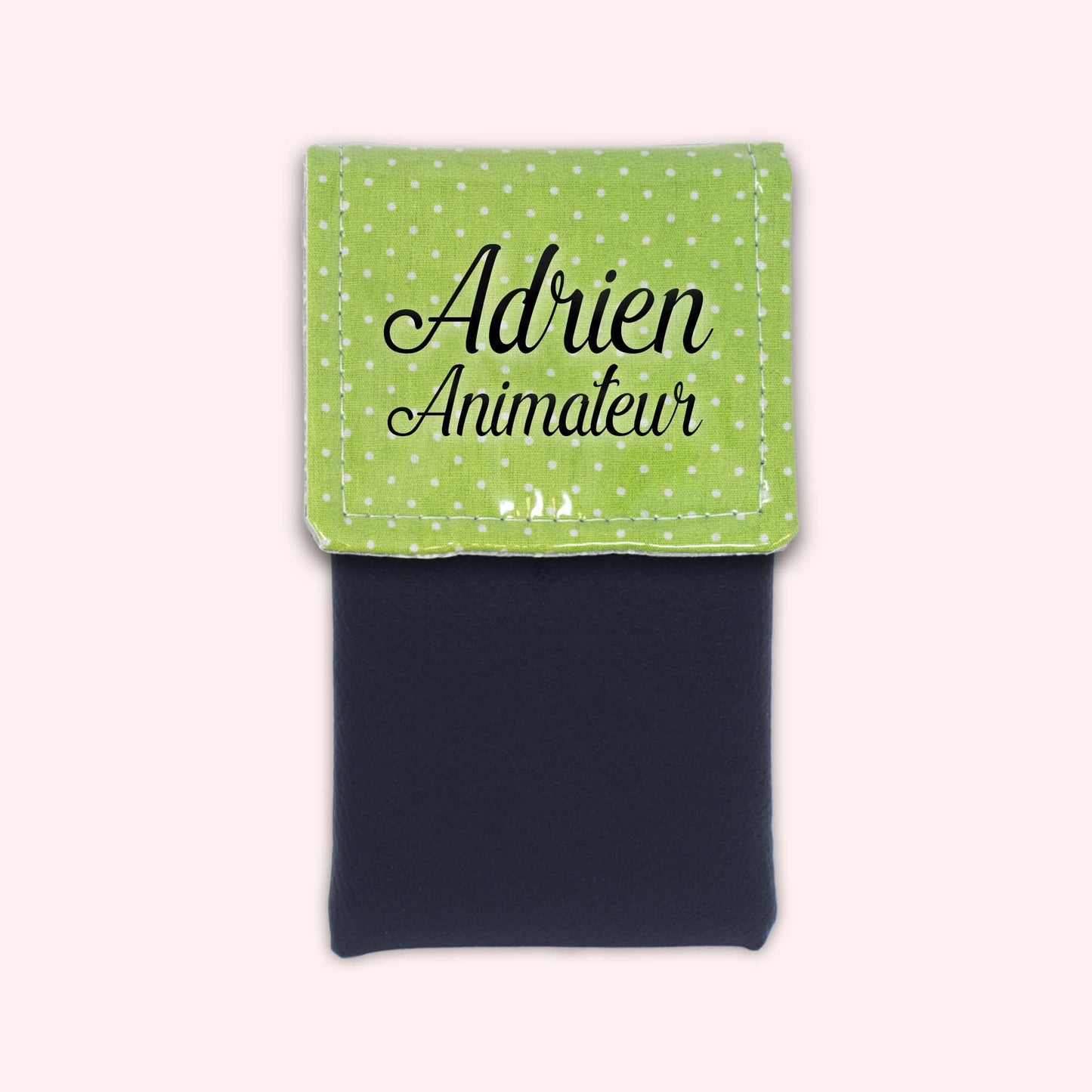 Pochette aimantée Vert Petits Pois