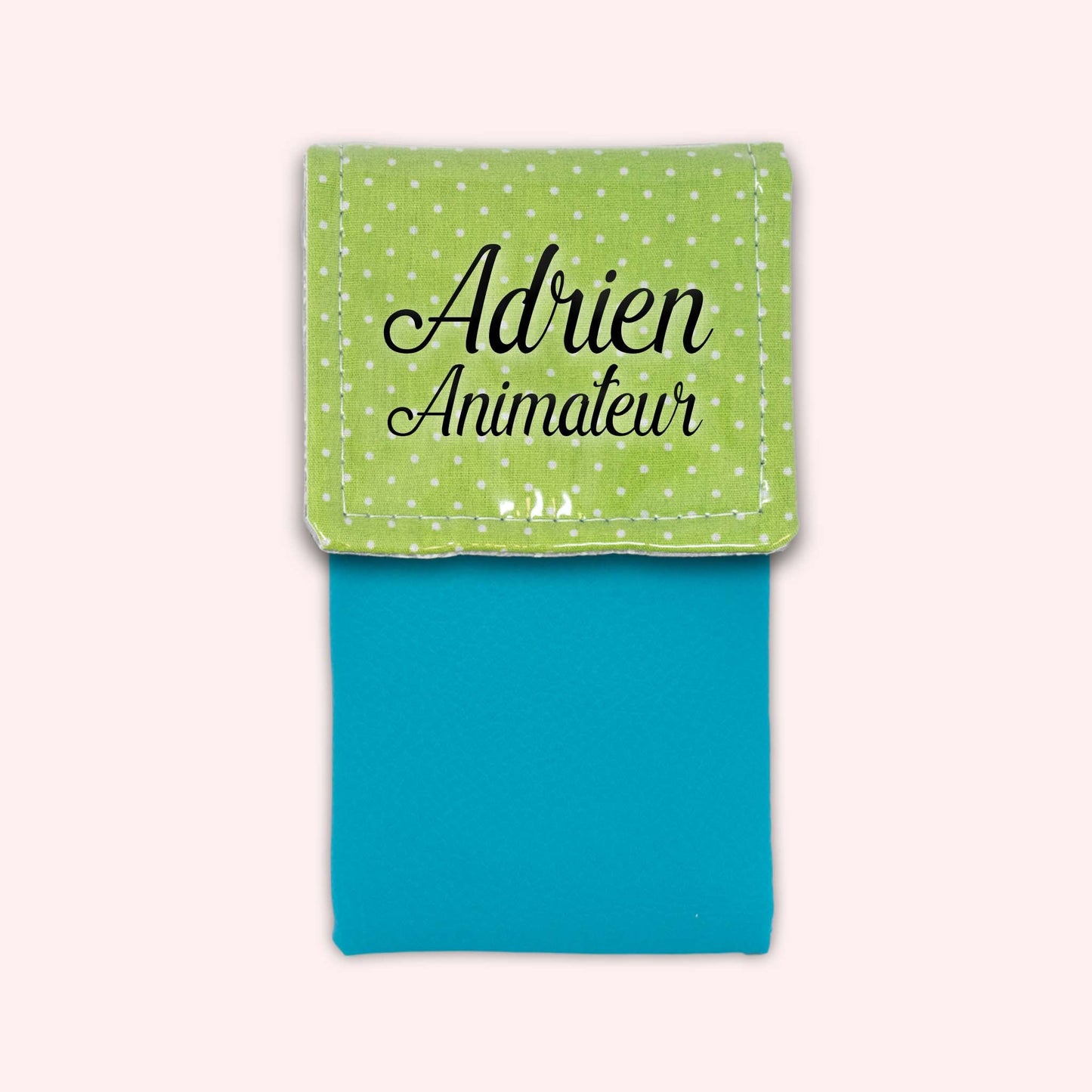 Pochette aimantée Vert Petits Pois