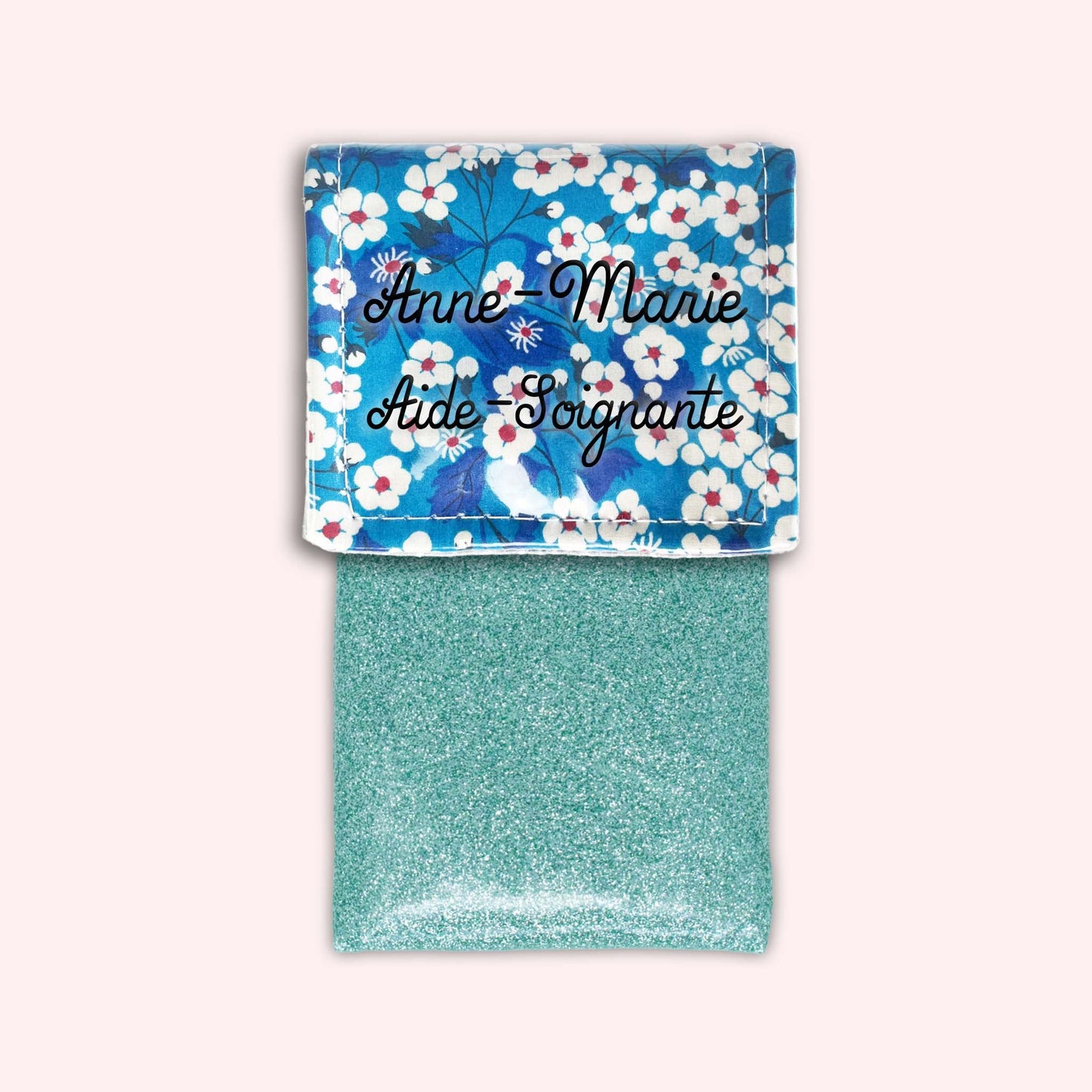 Pochette aimantée Blue Flowers