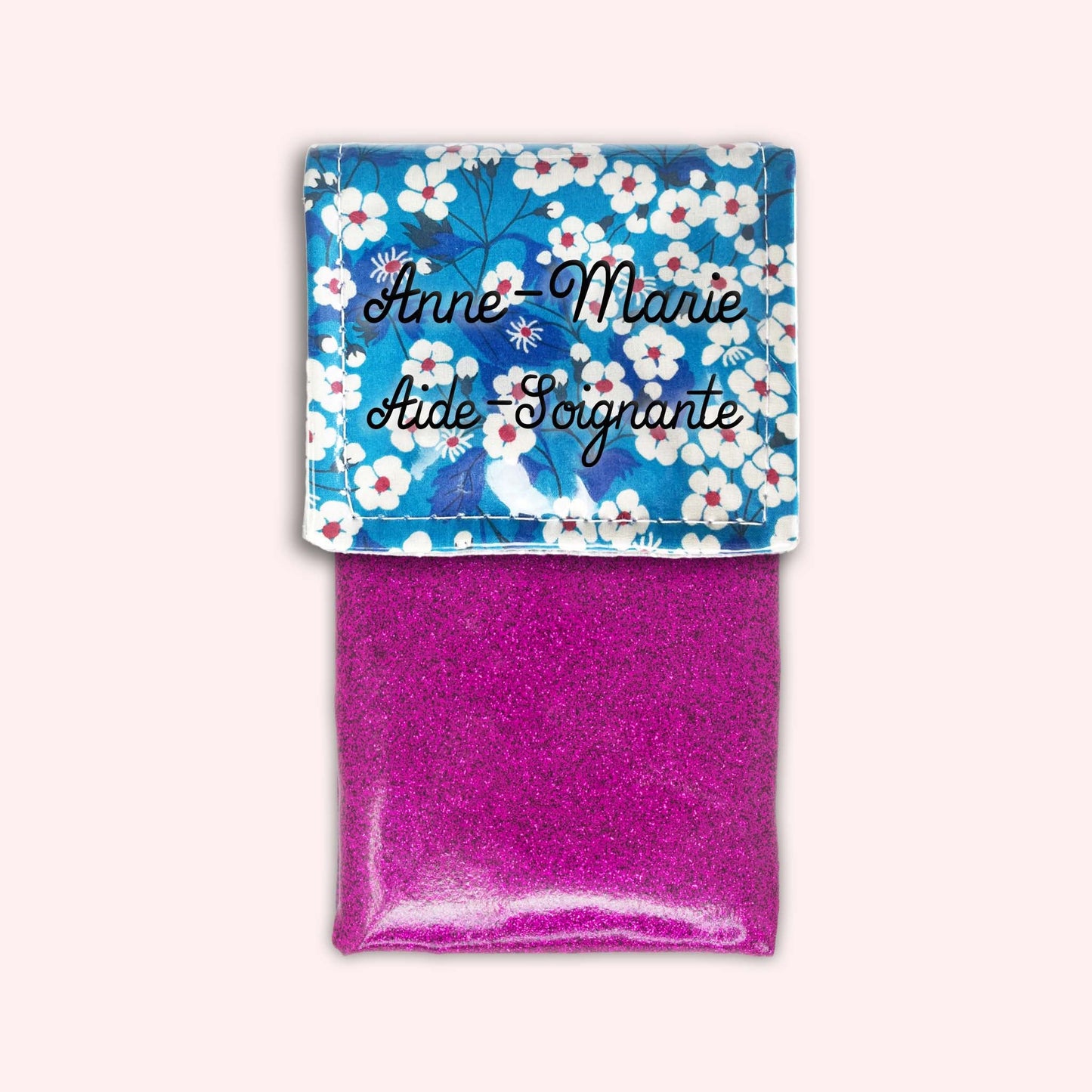 Pochette aimantée Blue Flowers
