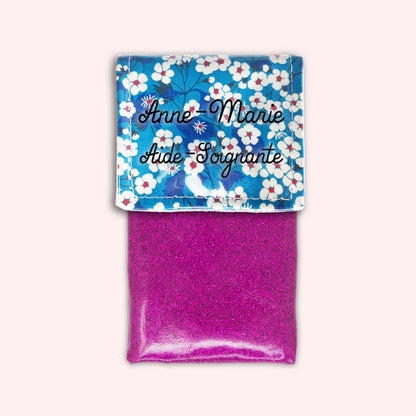 Pochette aimantée Blue Flowers