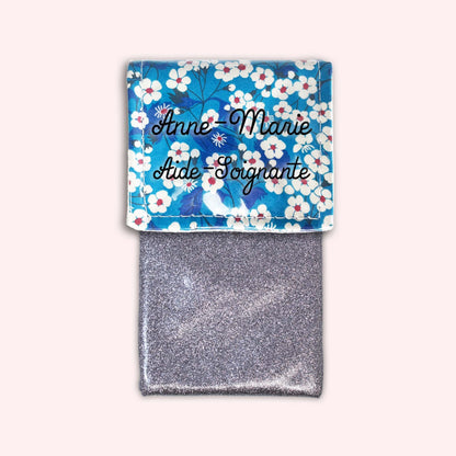 Pochette aimantée Blue Flowers