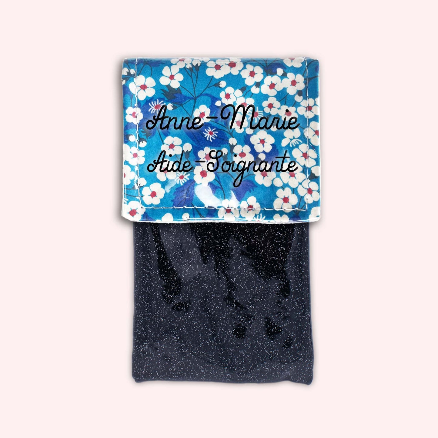 Pochette aimantée Blue Flowers
