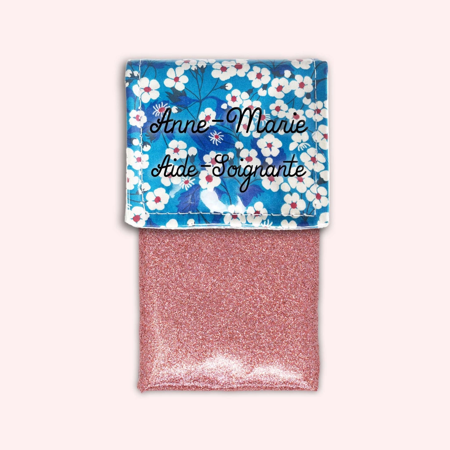 Pochette aimantée Blue Flowers