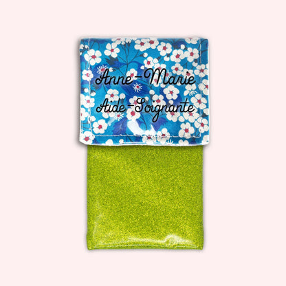 Pochette aimantée Blue Flowers