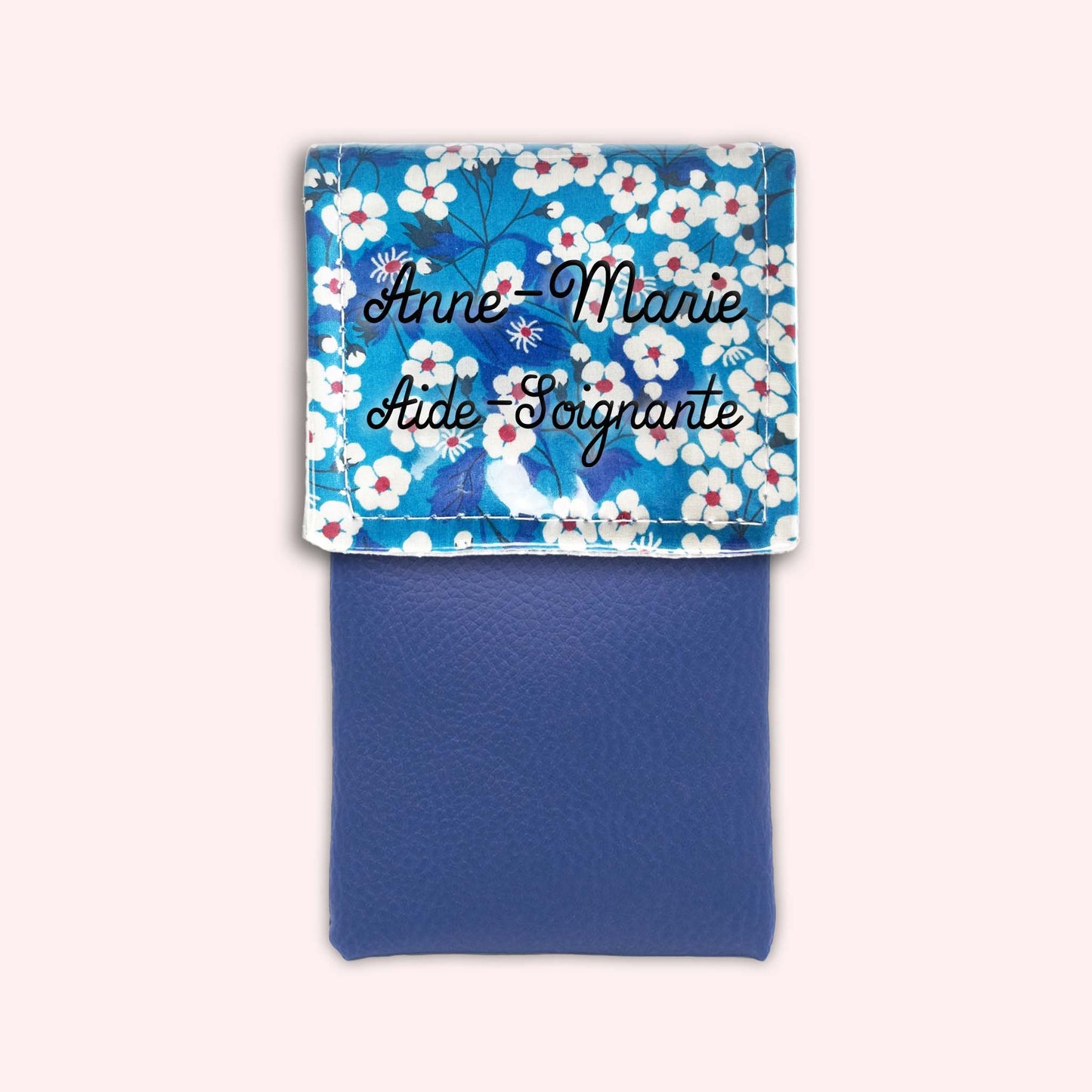 Pochette aimantée Blue Flowers