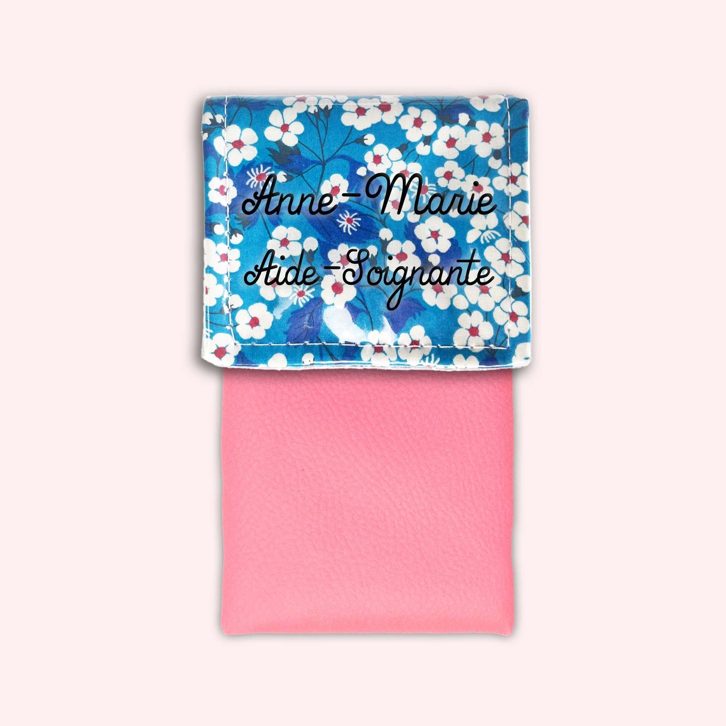 Pochette aimantée Blue Flowers