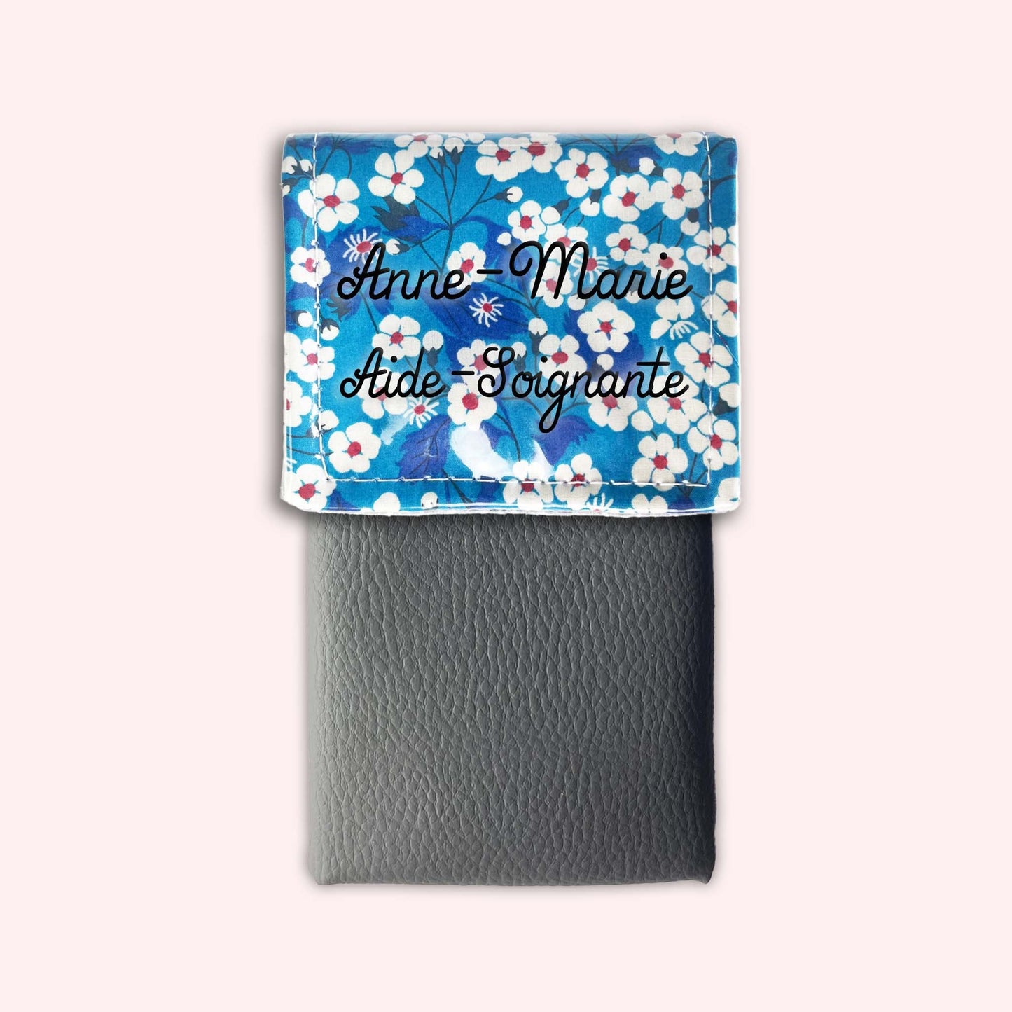 Pochette aimantée Blue Flowers