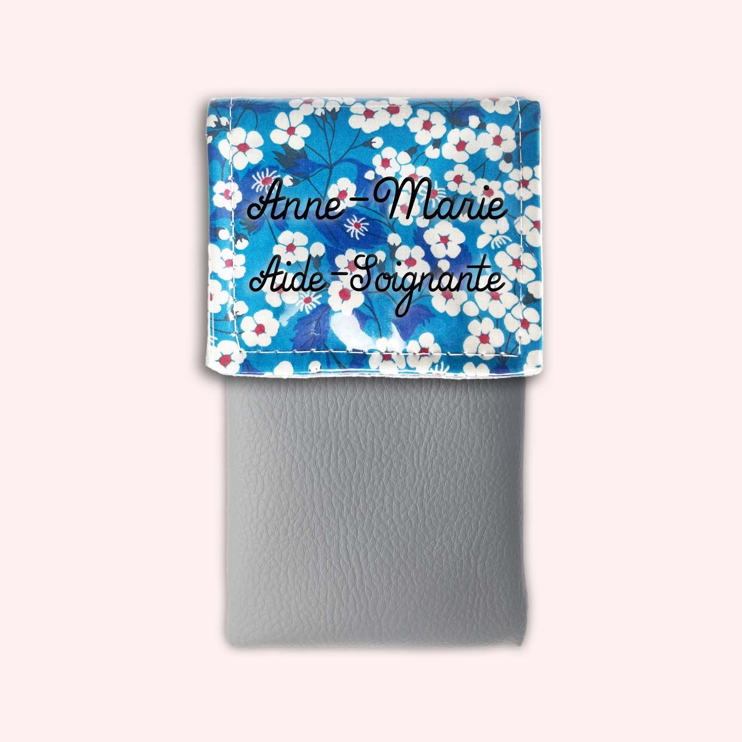 Pochette aimantée Blue Flowers