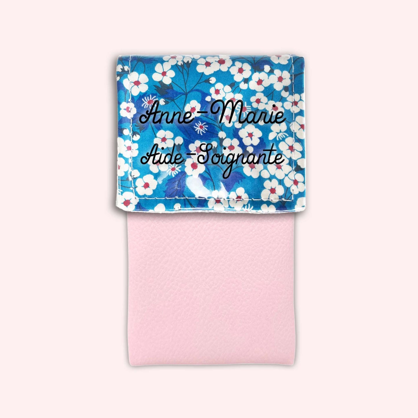 Pochette aimantée Blue Flowers
