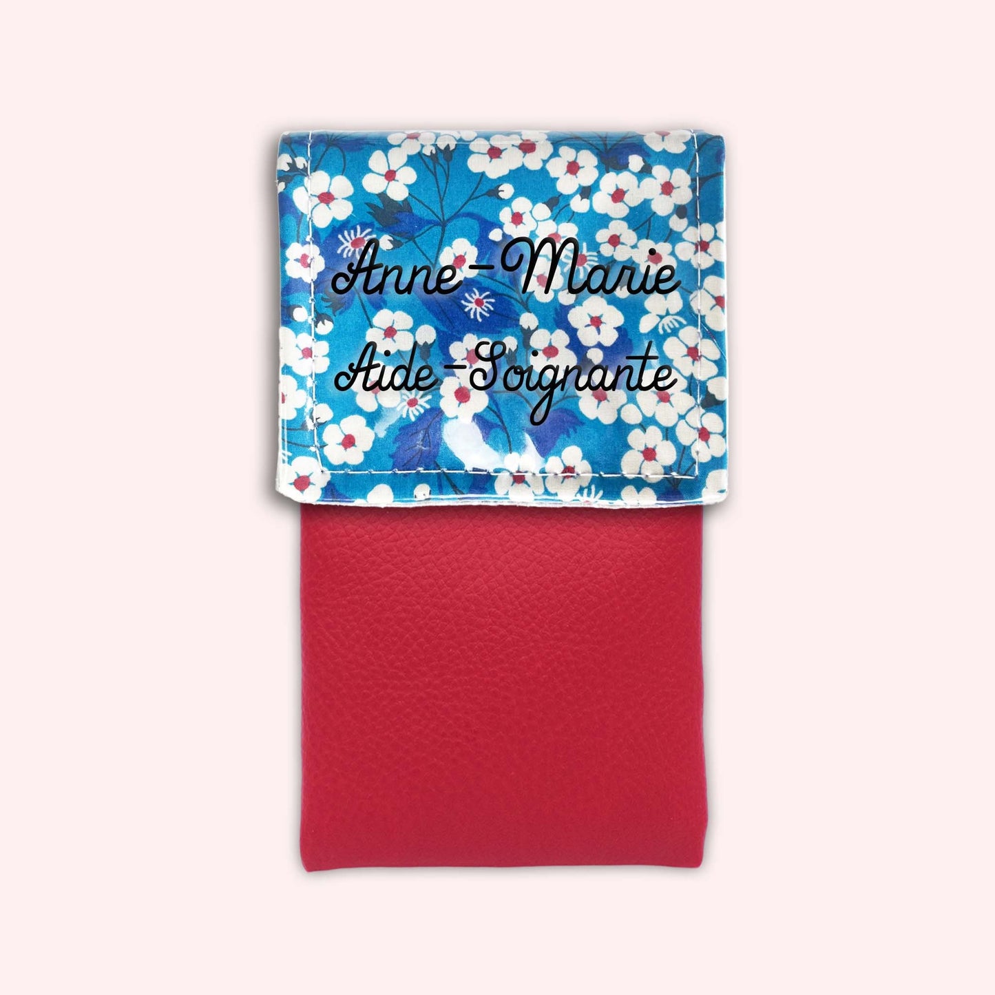 Pochette aimantée Blue Flowers