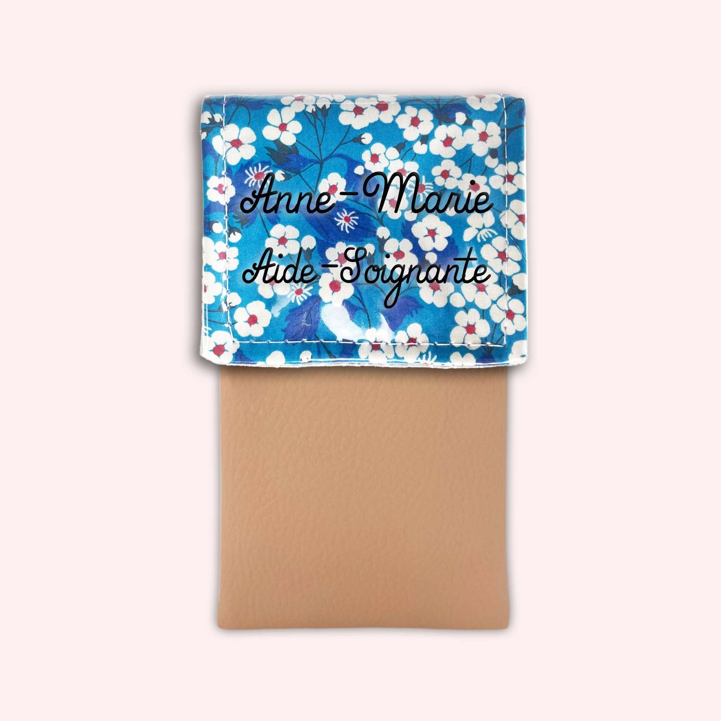 Pochette aimantée Blue Flowers