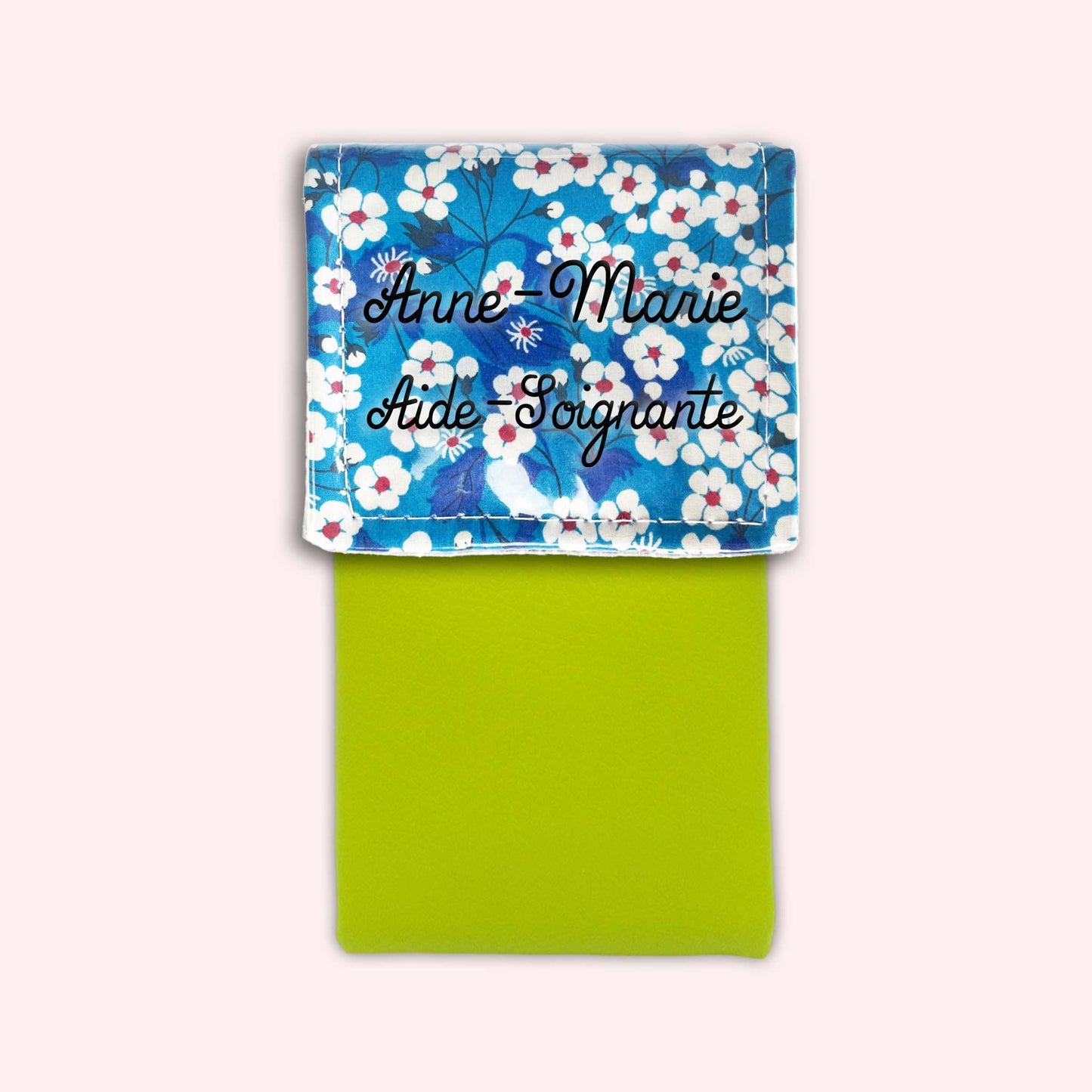 Pochette aimantée Blue Flowers
