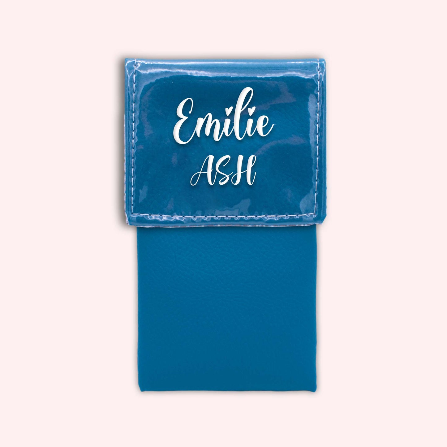 Pochette aimantée Bleu canard
