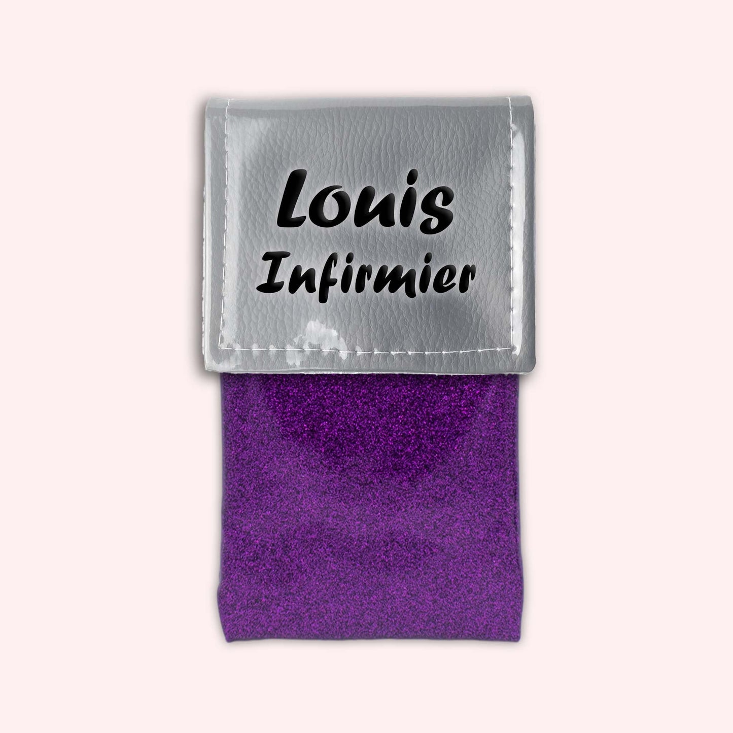 Two-tone flap pocket Mouse gray