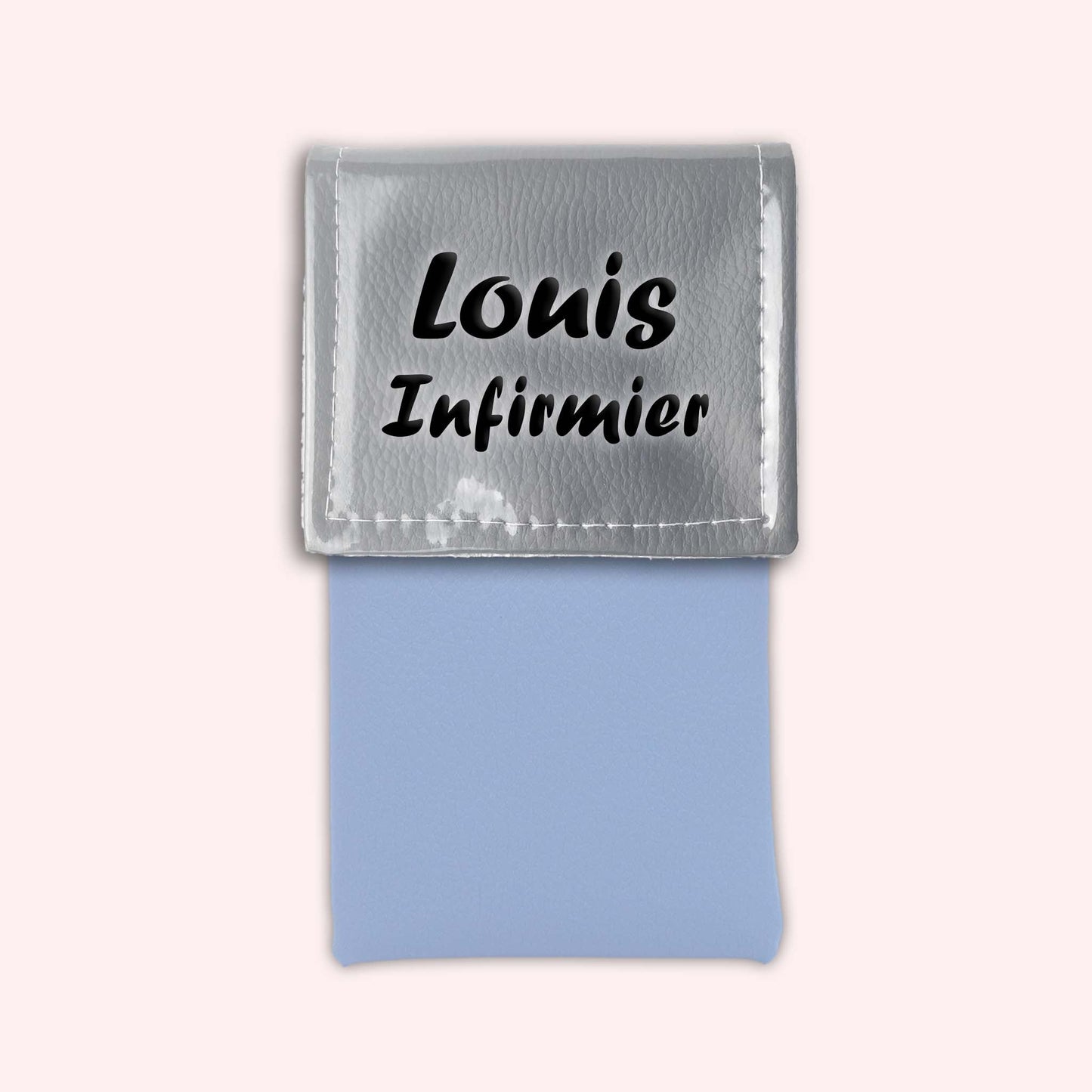 Two-tone flap pocket Mouse gray