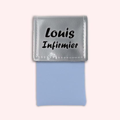 Two-tone flap pocket Mouse gray