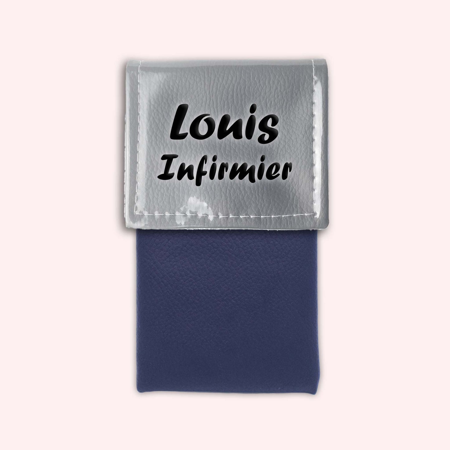 Two-tone flap pocket Mouse gray