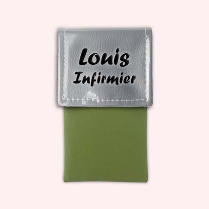 Two-tone flap pocket Mouse gray