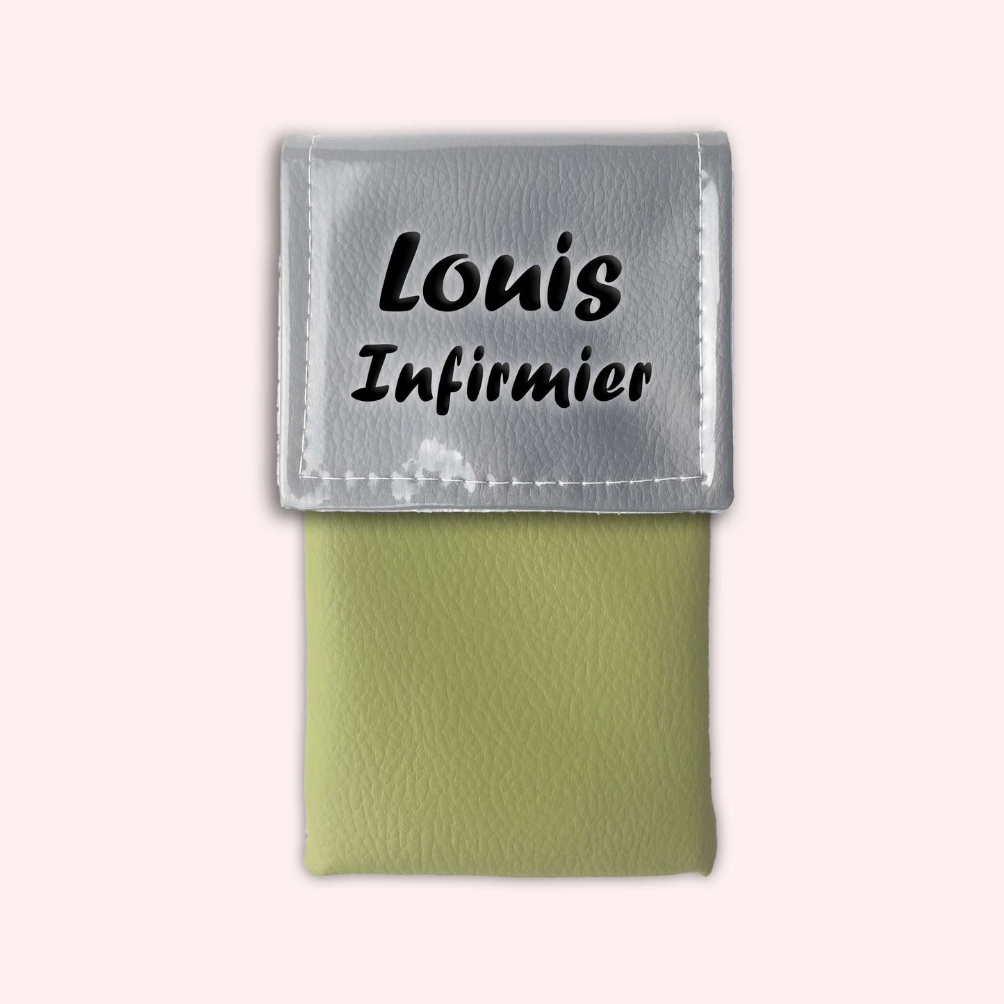 Two-tone flap pocket Mouse gray
